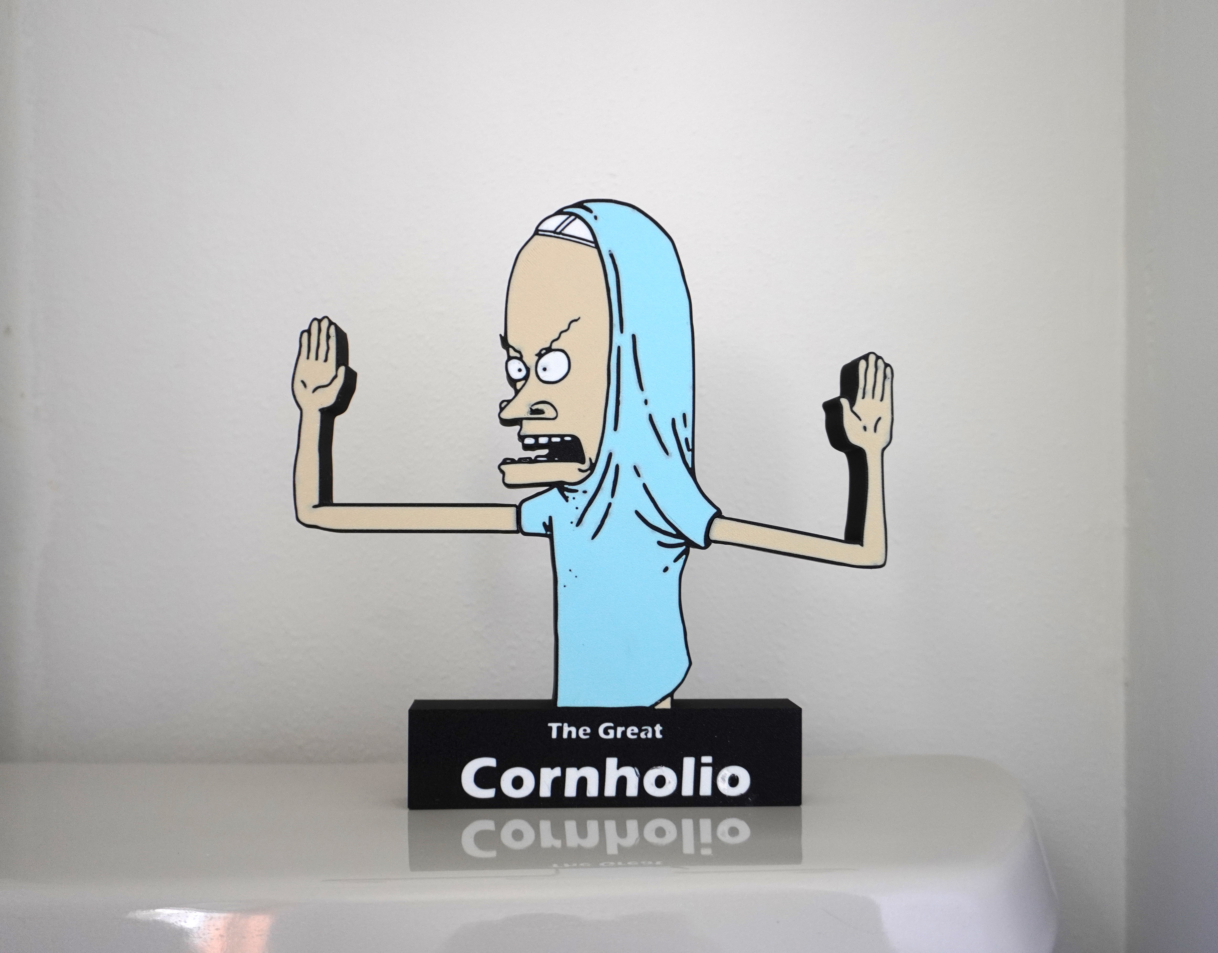 Beavis The Great Cornholio TP Roll Holder by Travmd24 Download free