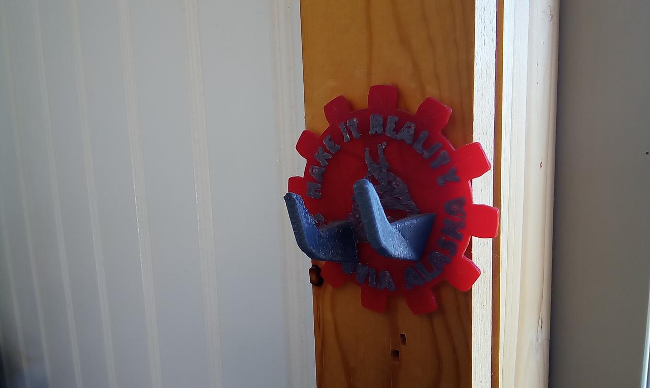 Miniatura 2 do modelo 3D Tool Hooks for wall