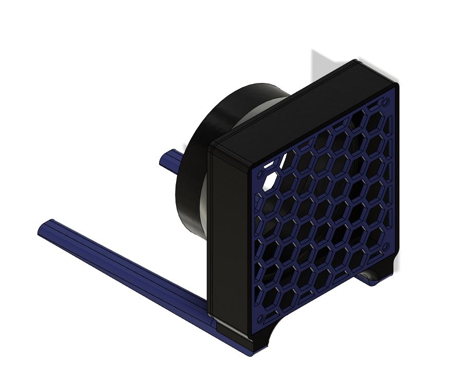 Soldering Fume Extractor with 120mm Fan and 100mm Hose