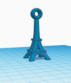 Eiffel Tower Key chain