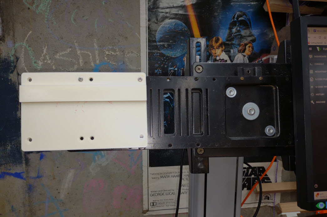 Double wide Vesa 100 wall mount