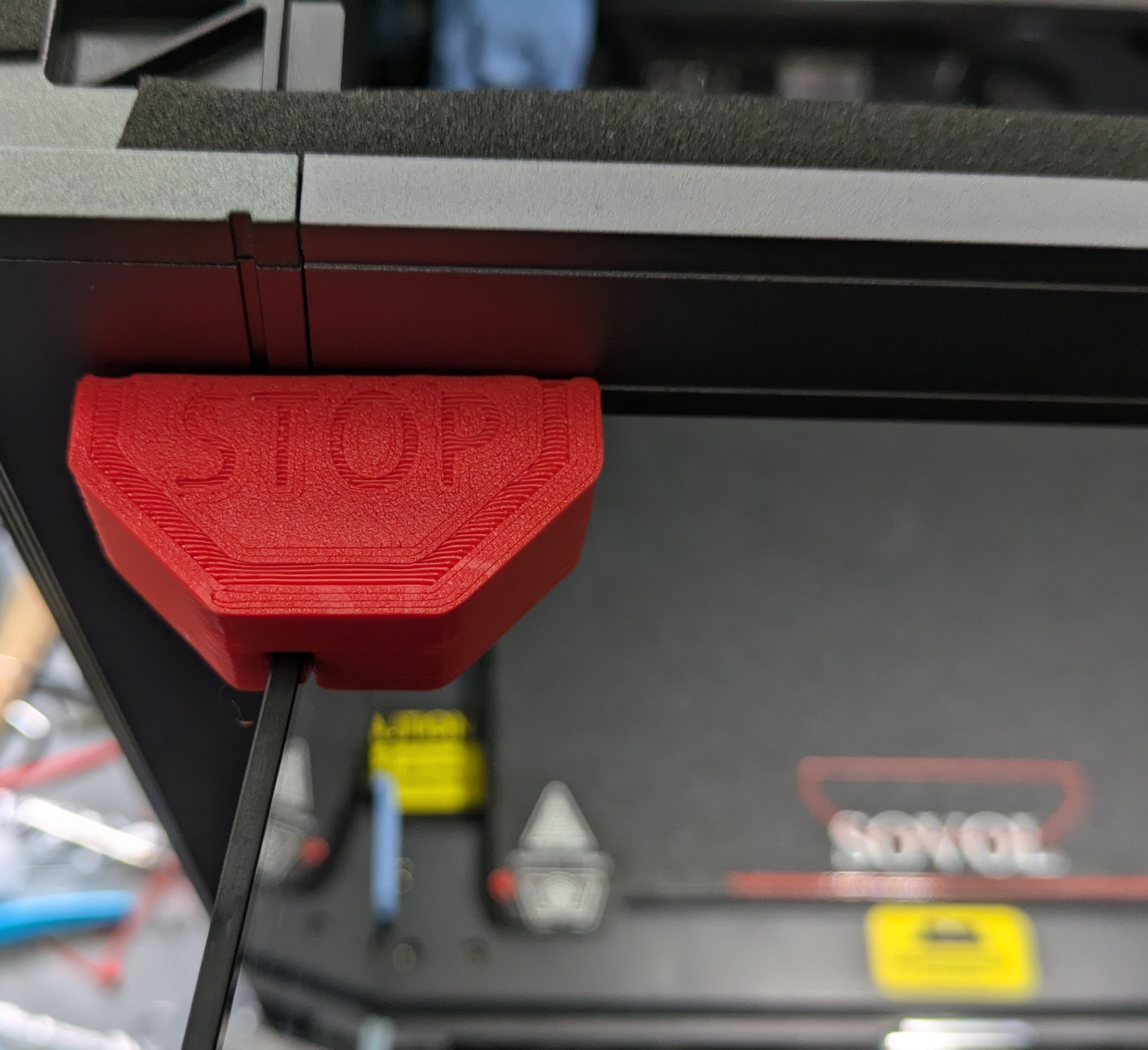 Door STOPs for Sovol SV08 - Holds enclosure doors open