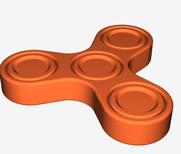 FidgetSpinner No Metal