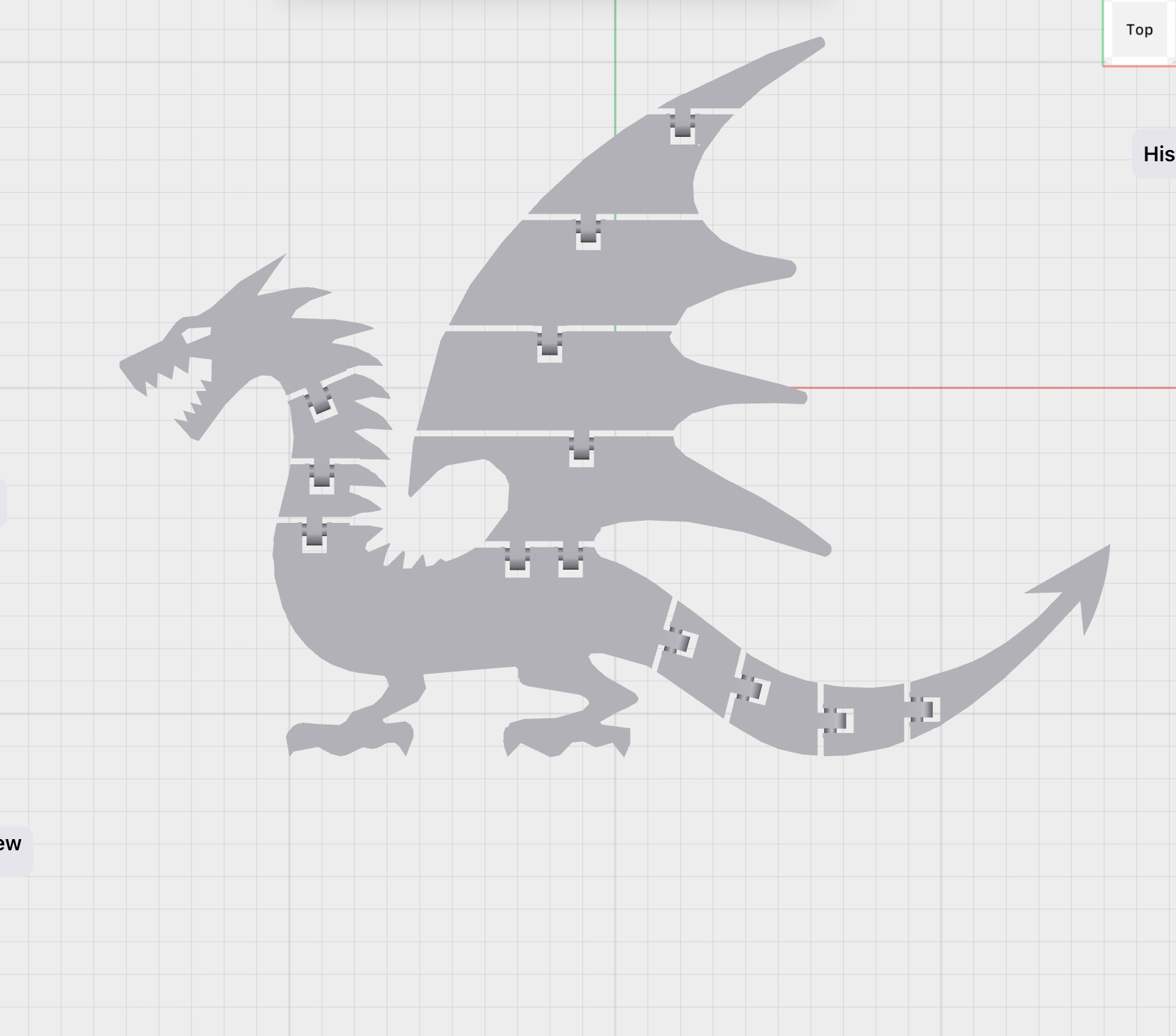 Block flex dragon