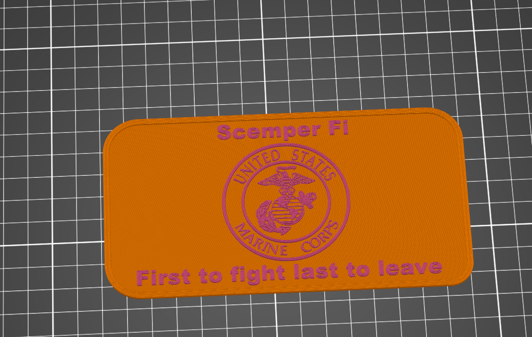 Marine Corps sign
