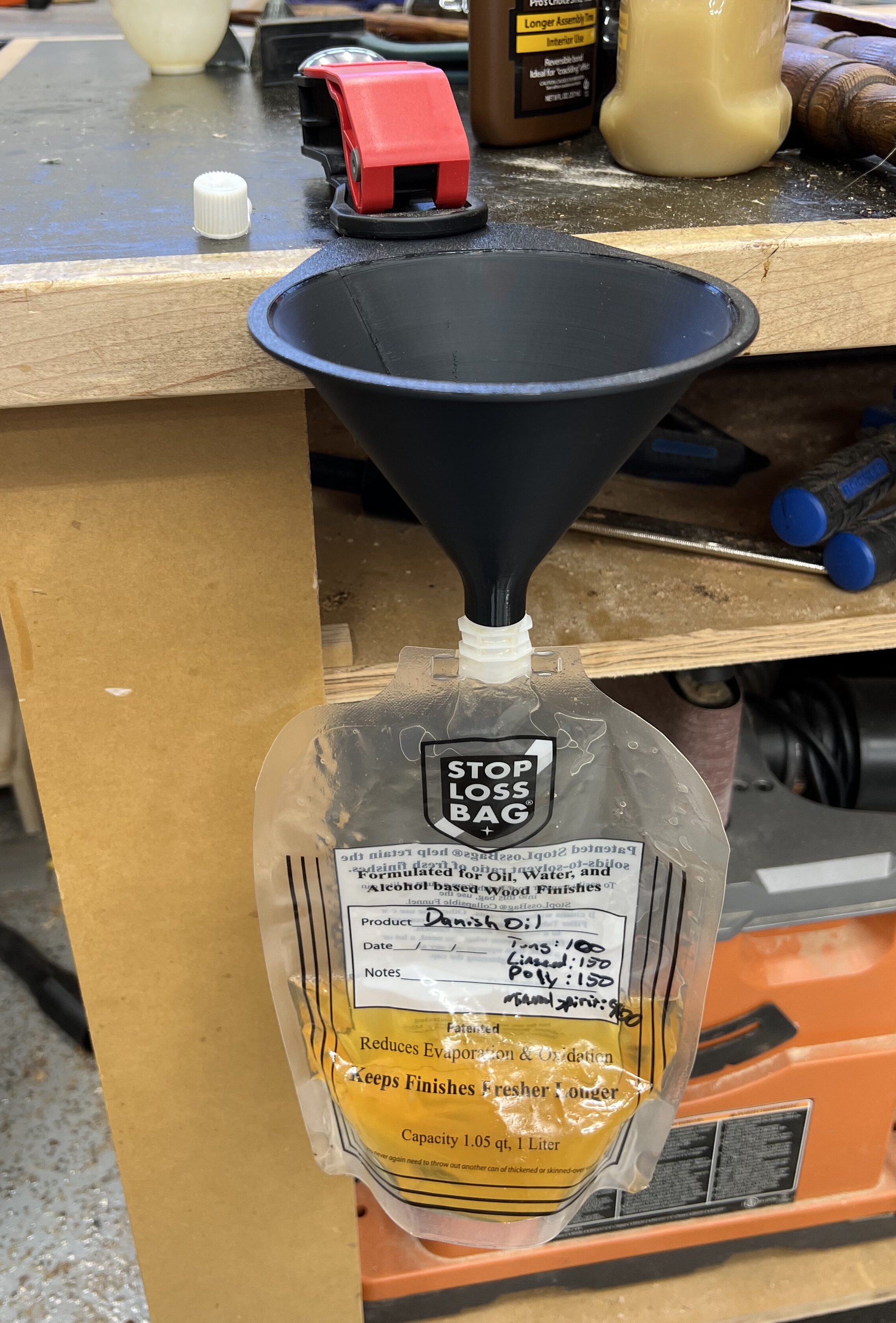 Funnel for StopLossBags 3D model