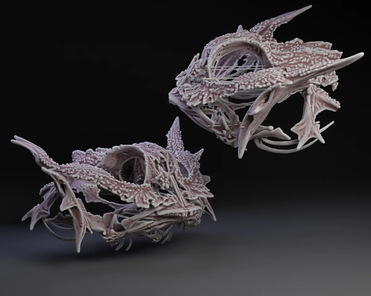 Goober Fish Skull : Star Wars Phantom Menace by Peter Farell | Download ...