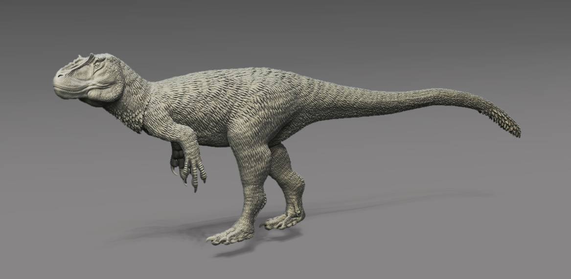 Revamped Yutyrannus Figurine