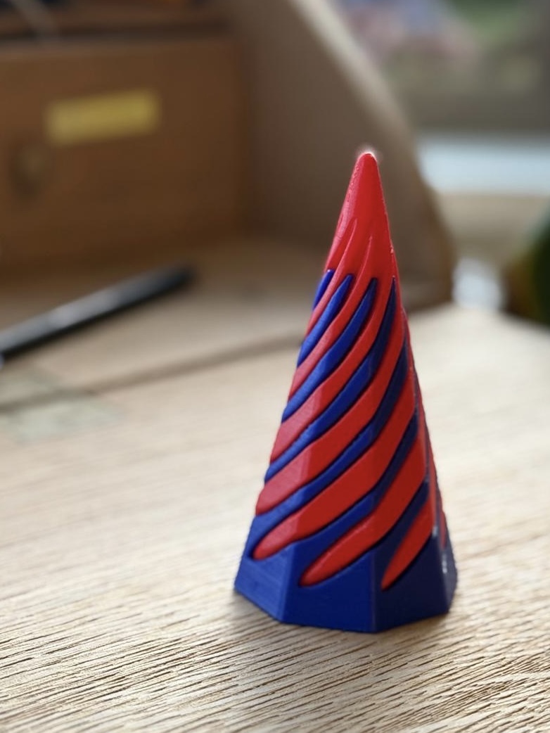 spiral vortex pyramid