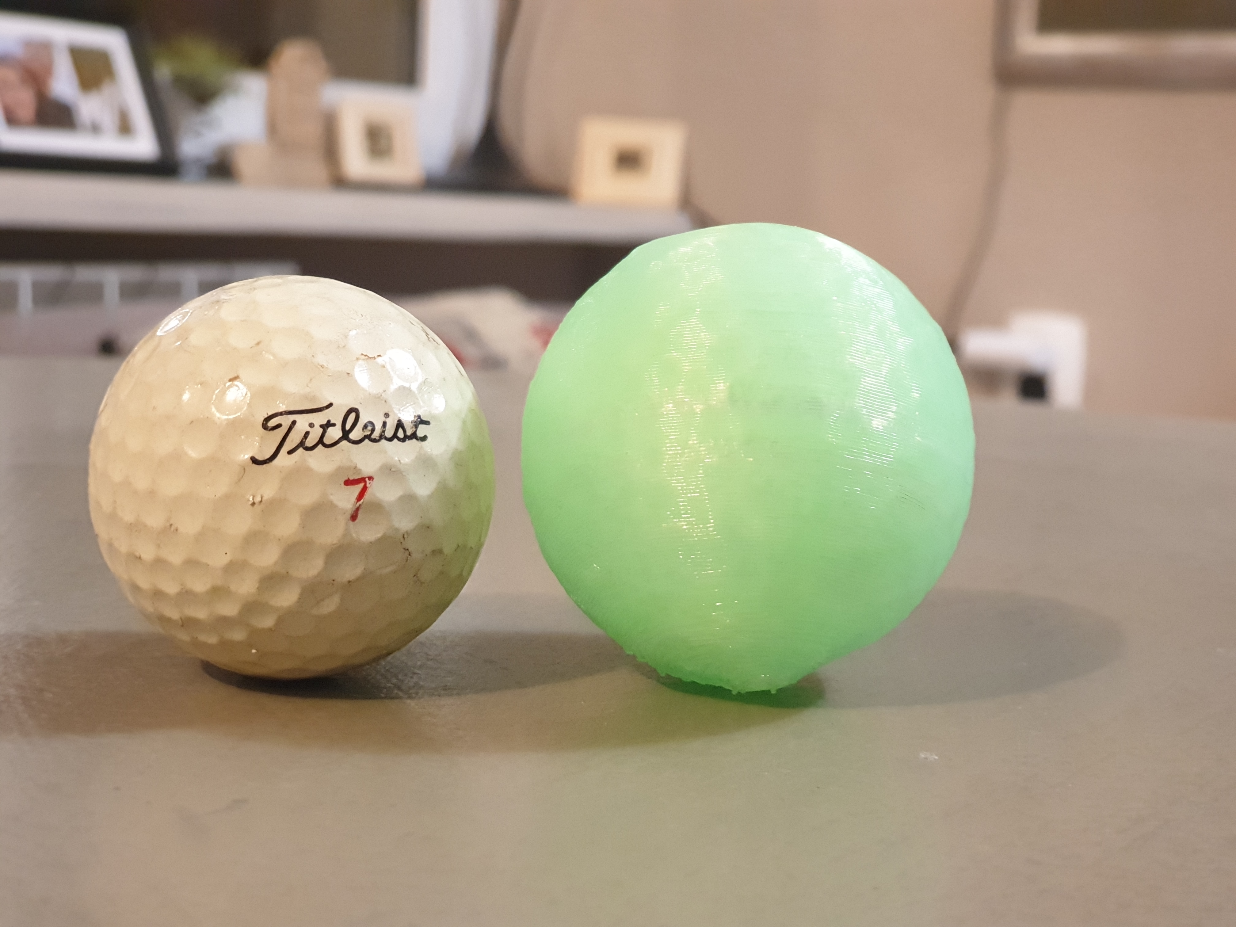 Golf Ball model made using photogrammetry