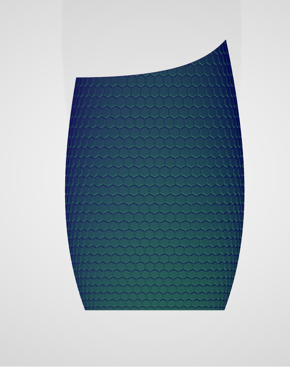 Modern textured vase [Variations]