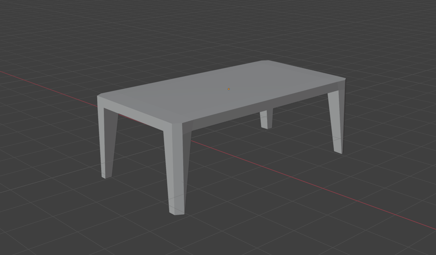 Simple Dinner Table
