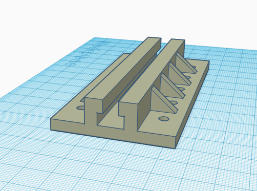 Yak Attack Style kayak gear track