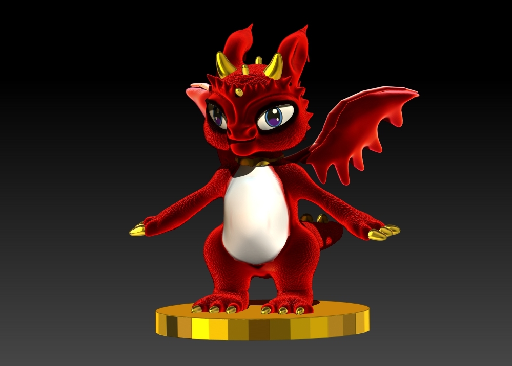 Fire Dragon Toy
