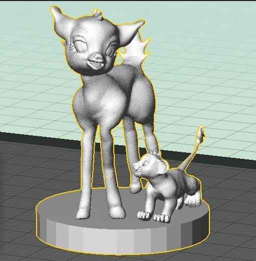 Bambi and Simba — miniatura 3