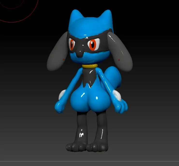 Riolu Pokèmon by Marco Romano | Download free STL model | Printables.com