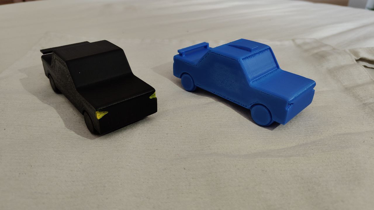 fictional street racing car with air scoop