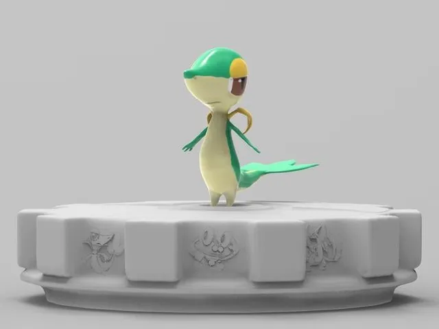 Pokèmon Action Figure Toy by Marco Romano | Download free STL model ...
