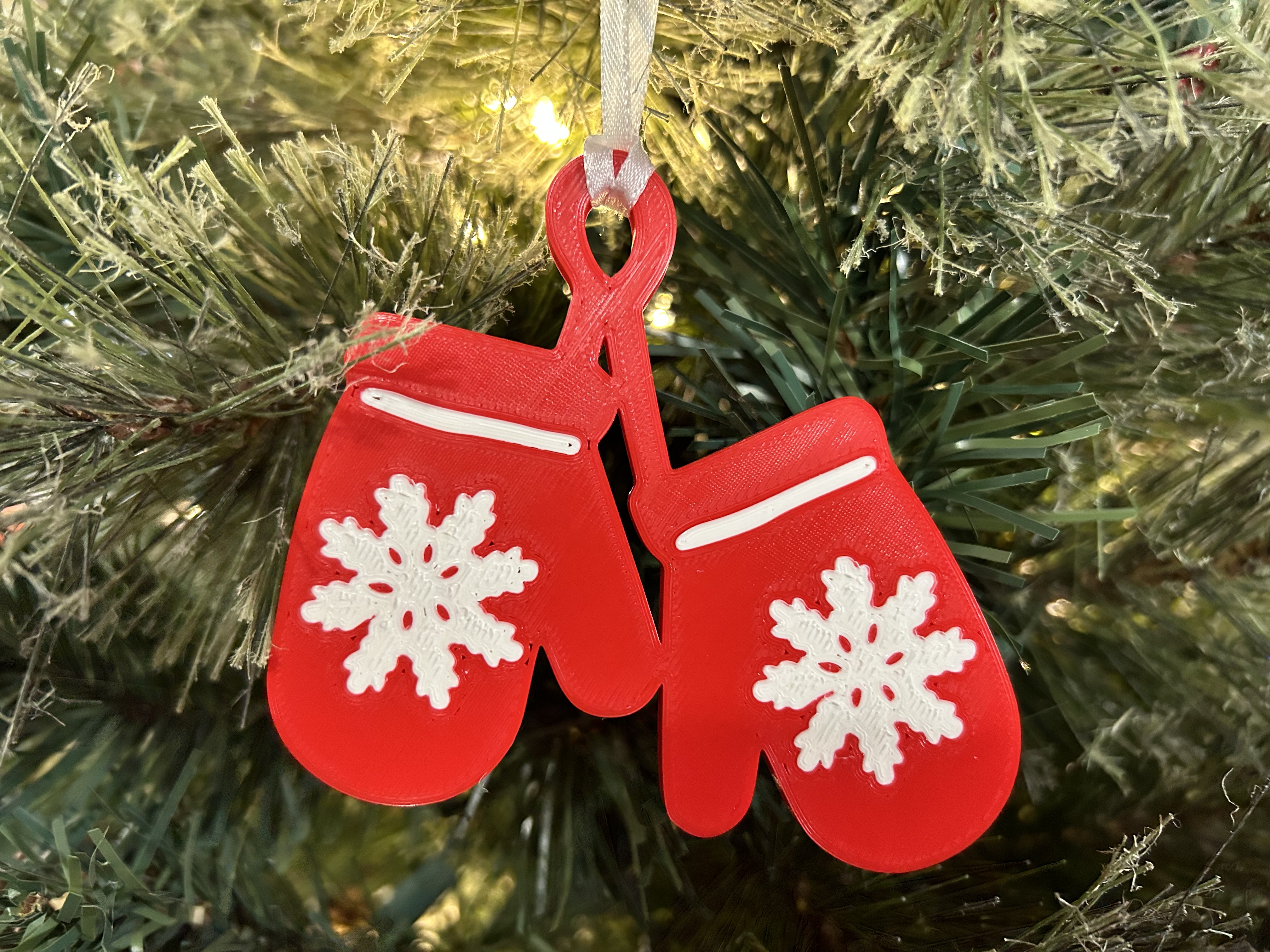 Winter Mittens Ornament