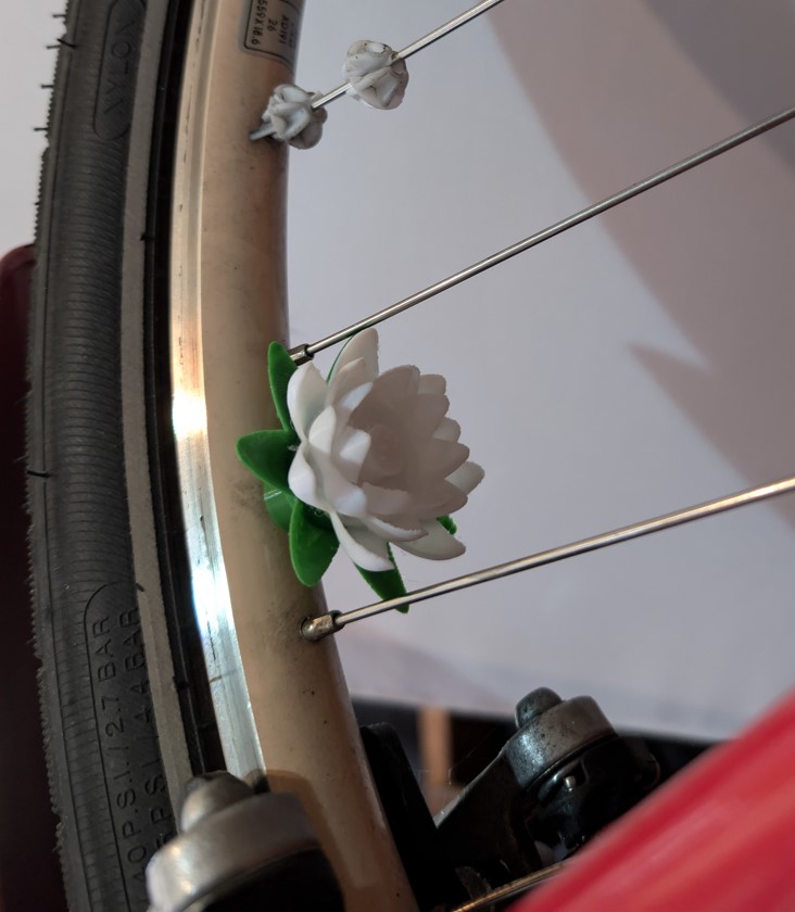 Lotus Flower Bike Valve Cap