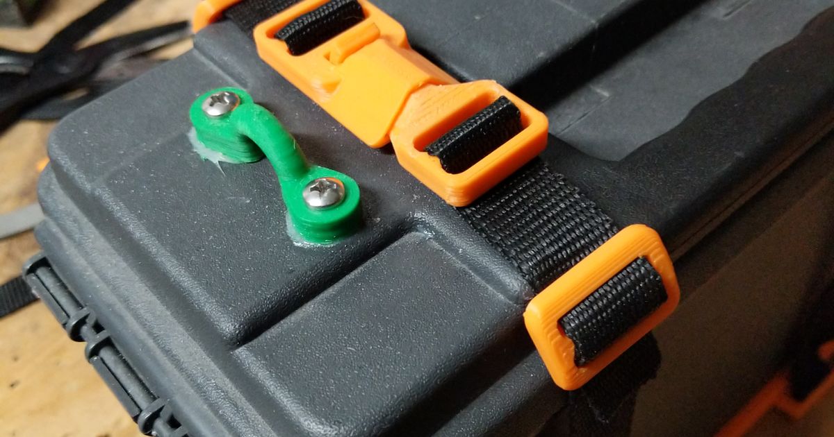 Harbor Freight Ammo box mounting plate by username1234 Download free