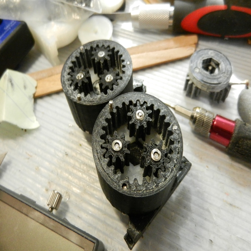 re-mix of Rover 2.0 planetary gearbox parts