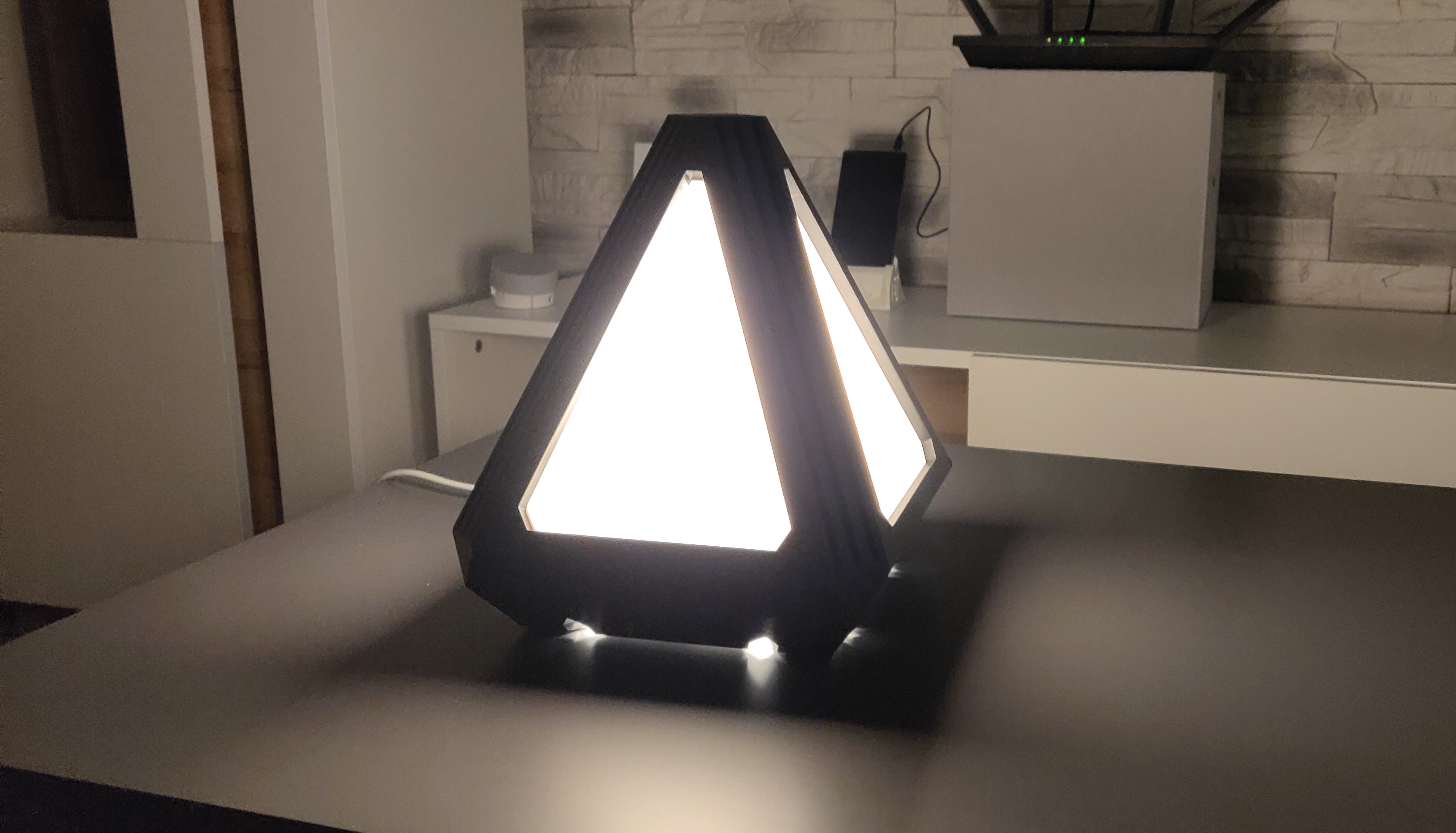 Pyramid Lamp