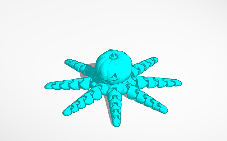 Halloween octopus