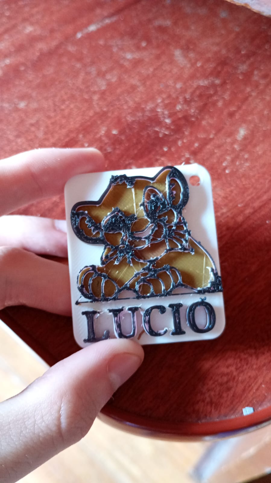 Simba Keychain / Llavero Simba