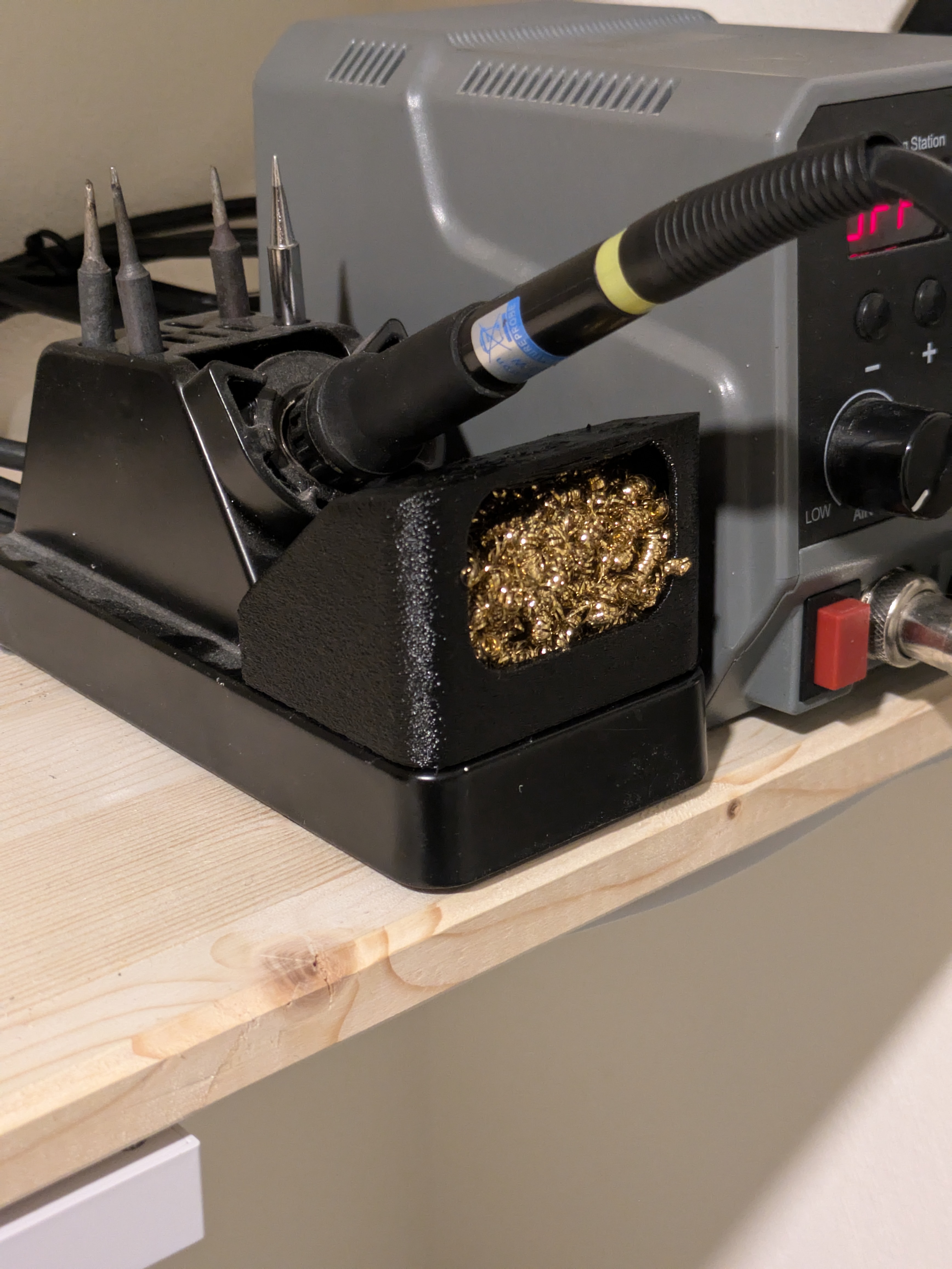Wire sponge holder for velleman VTSS220/230