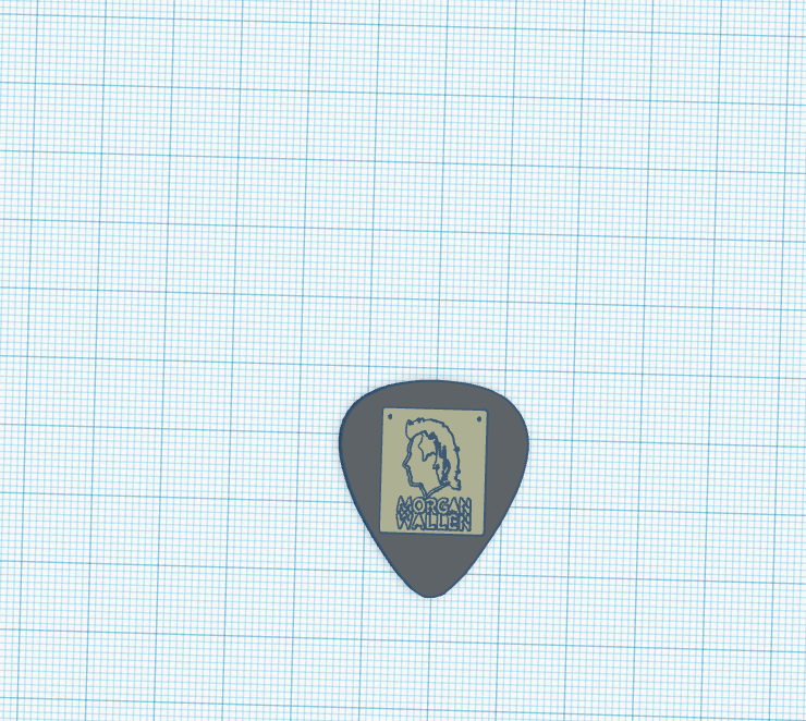 Morgan Wallen Guitar Pick