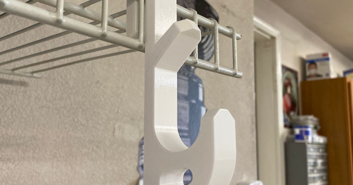 ClosetMaid Shelf hangers by Zwoop Download free STL model