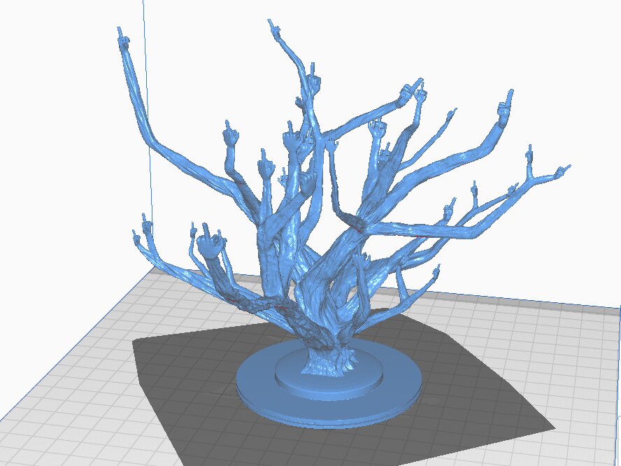 Middle Finger Tree