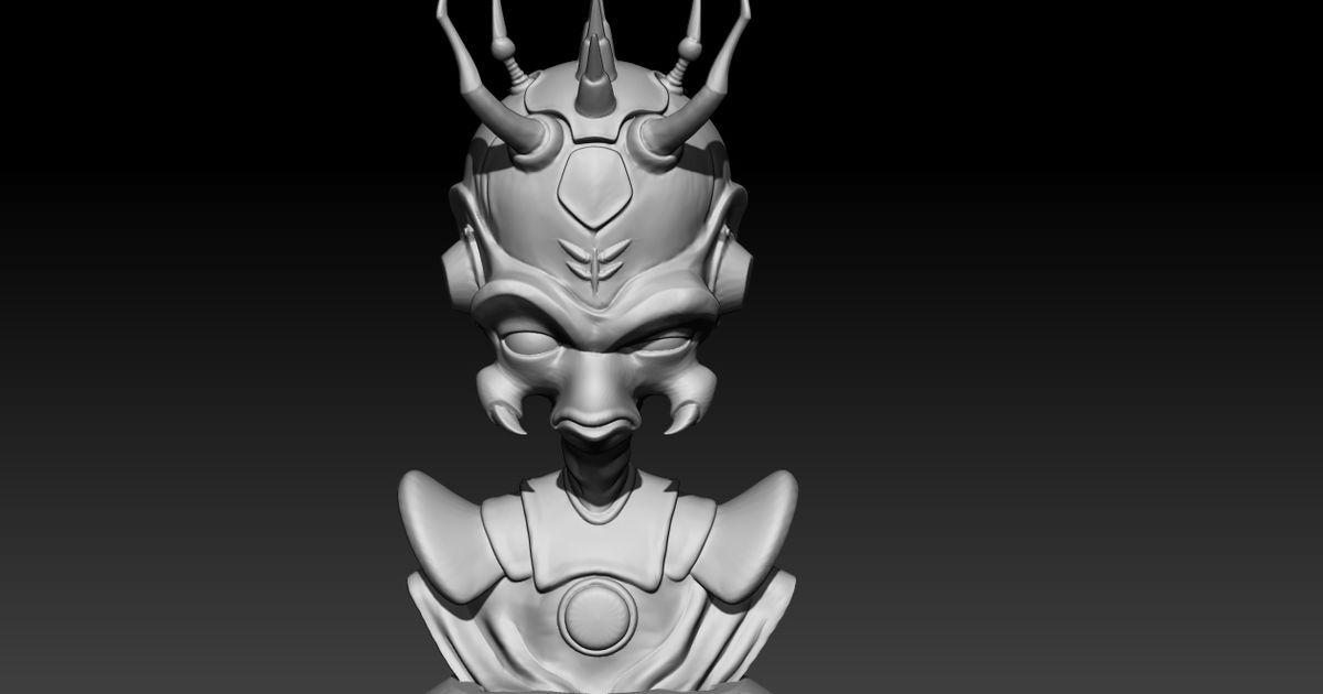 Alien Commander Pox by Onu_Heino | Download free STL model | Printables.com