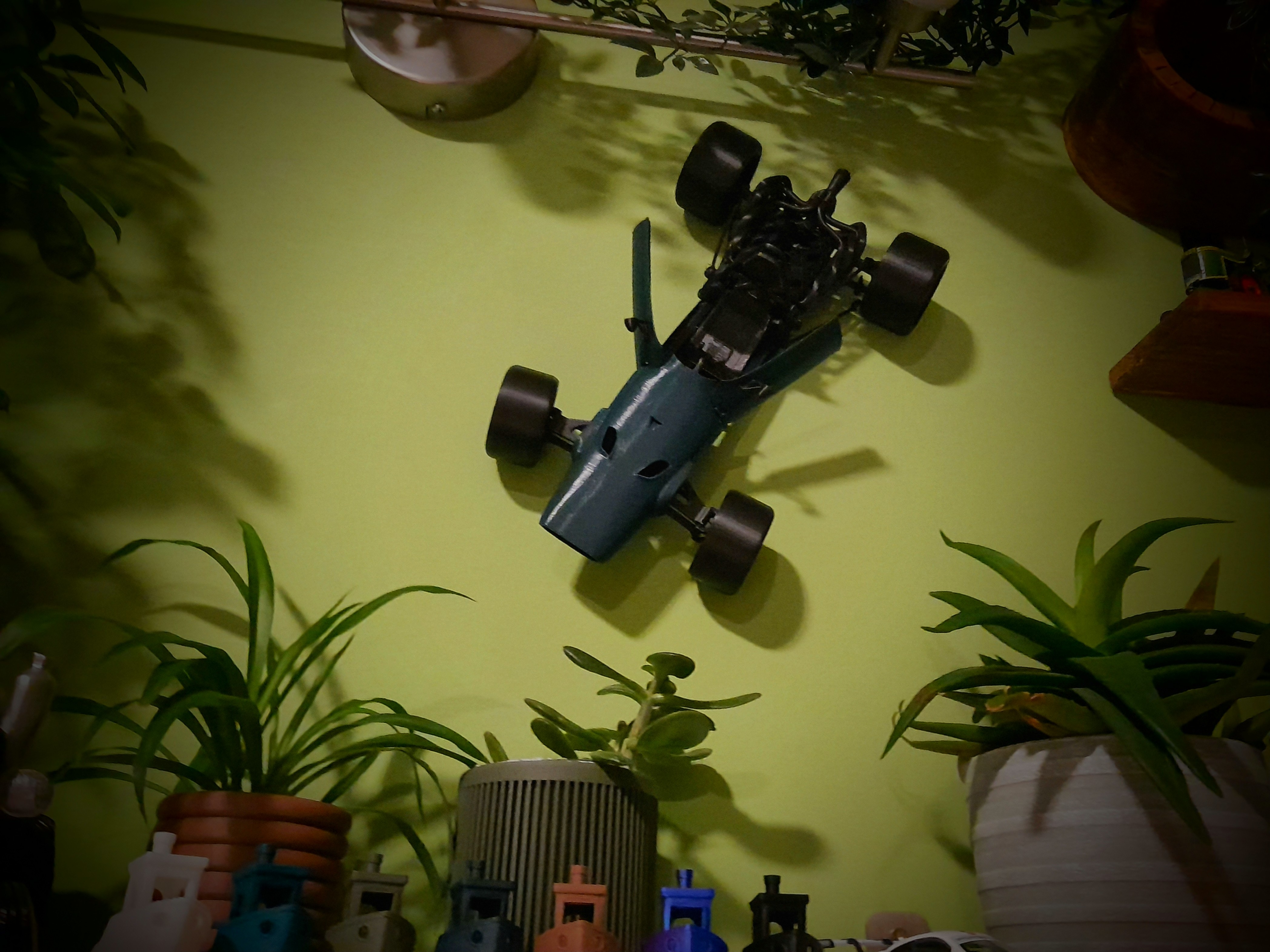 Wall mount SCARBO F1 Race Car Model