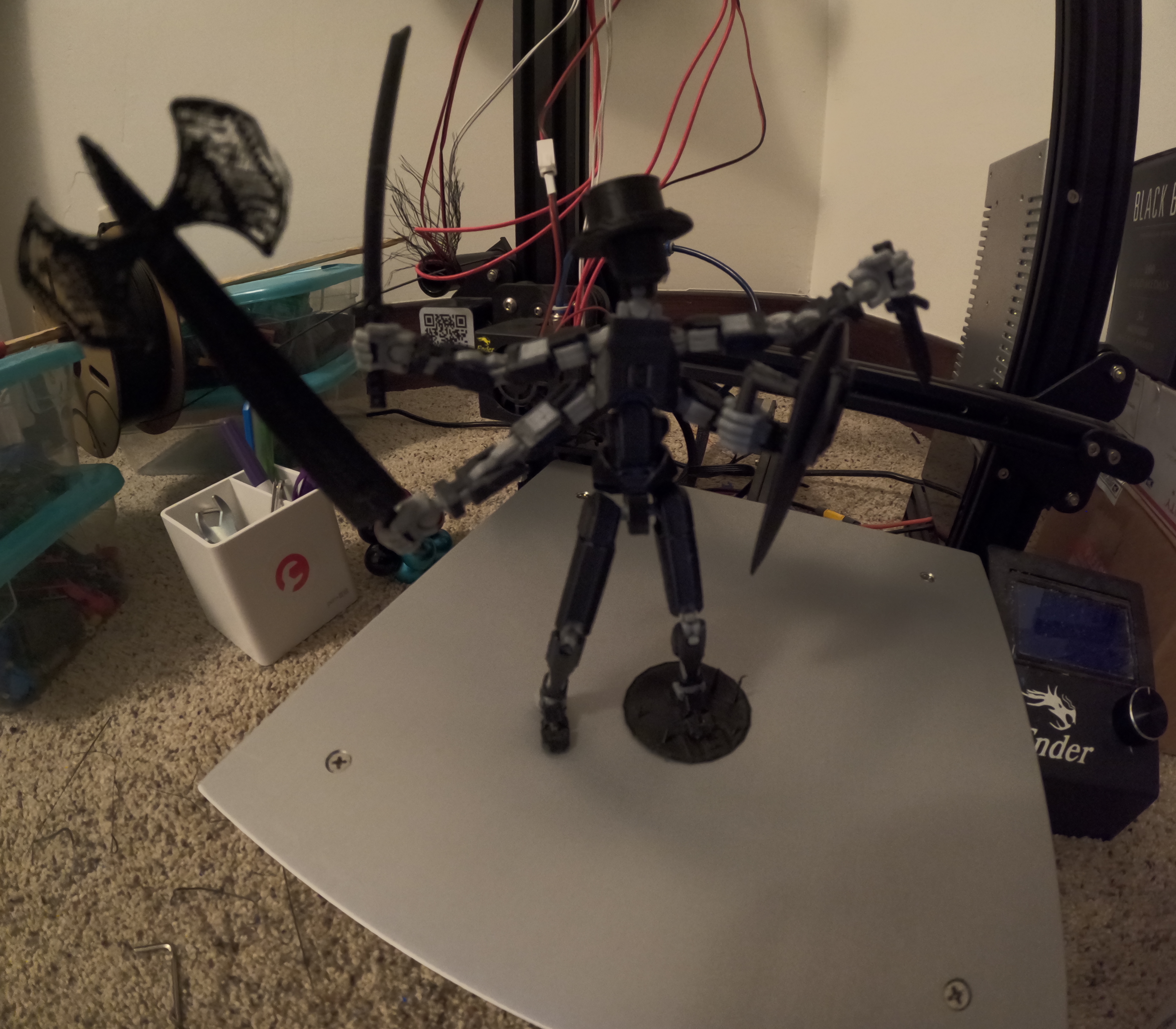 spiky dummy 13 stand