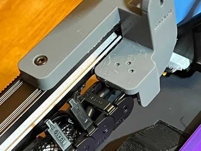 SV08 alternative cable chain mount