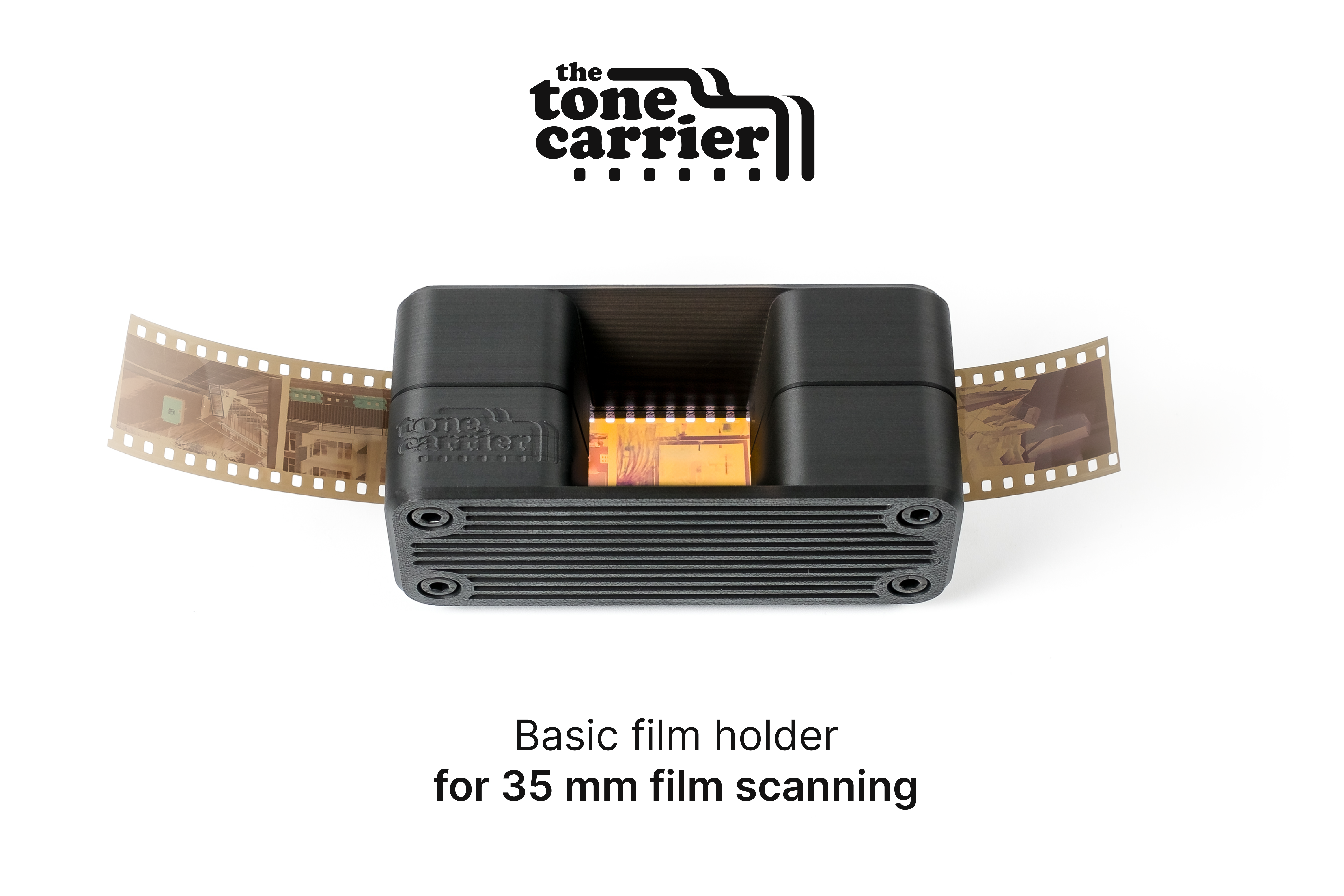 toneCarrier Film Carrier for DSLR scanning 35 mm film (with sprockets!)
