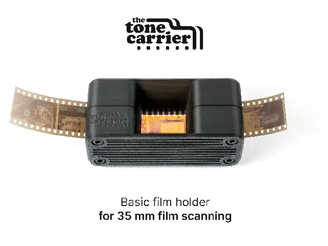 toneCarrier Film Carrier for DSLR scanning 35 mm film (with sprockets!)
