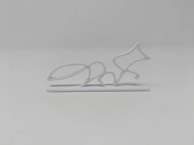 One Line Fox
