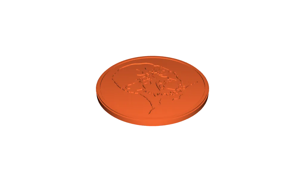 Chad/Soyjack coin by Cabacitor | Download free STL model | Printables.com