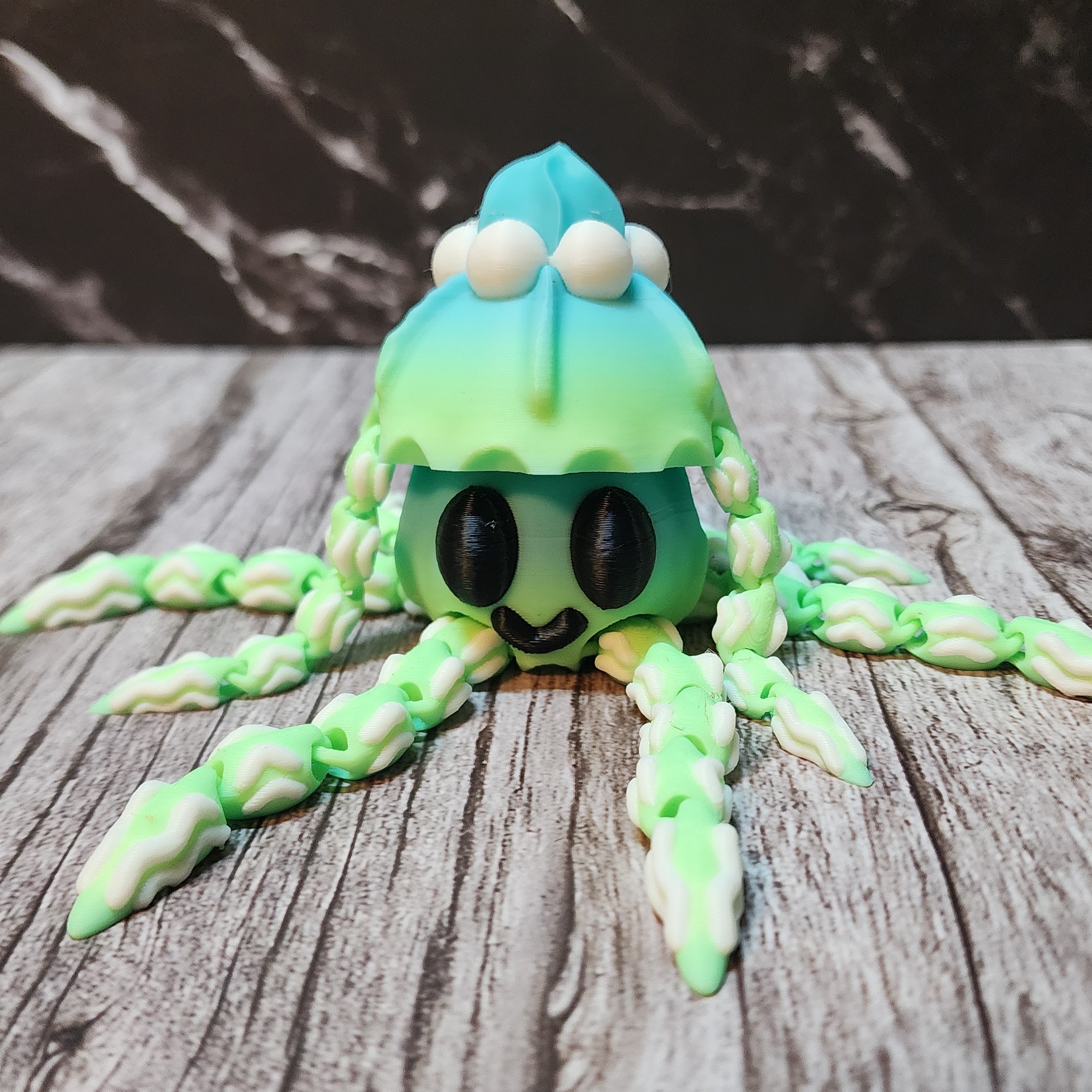 The Jellyfish - With Spinning Top