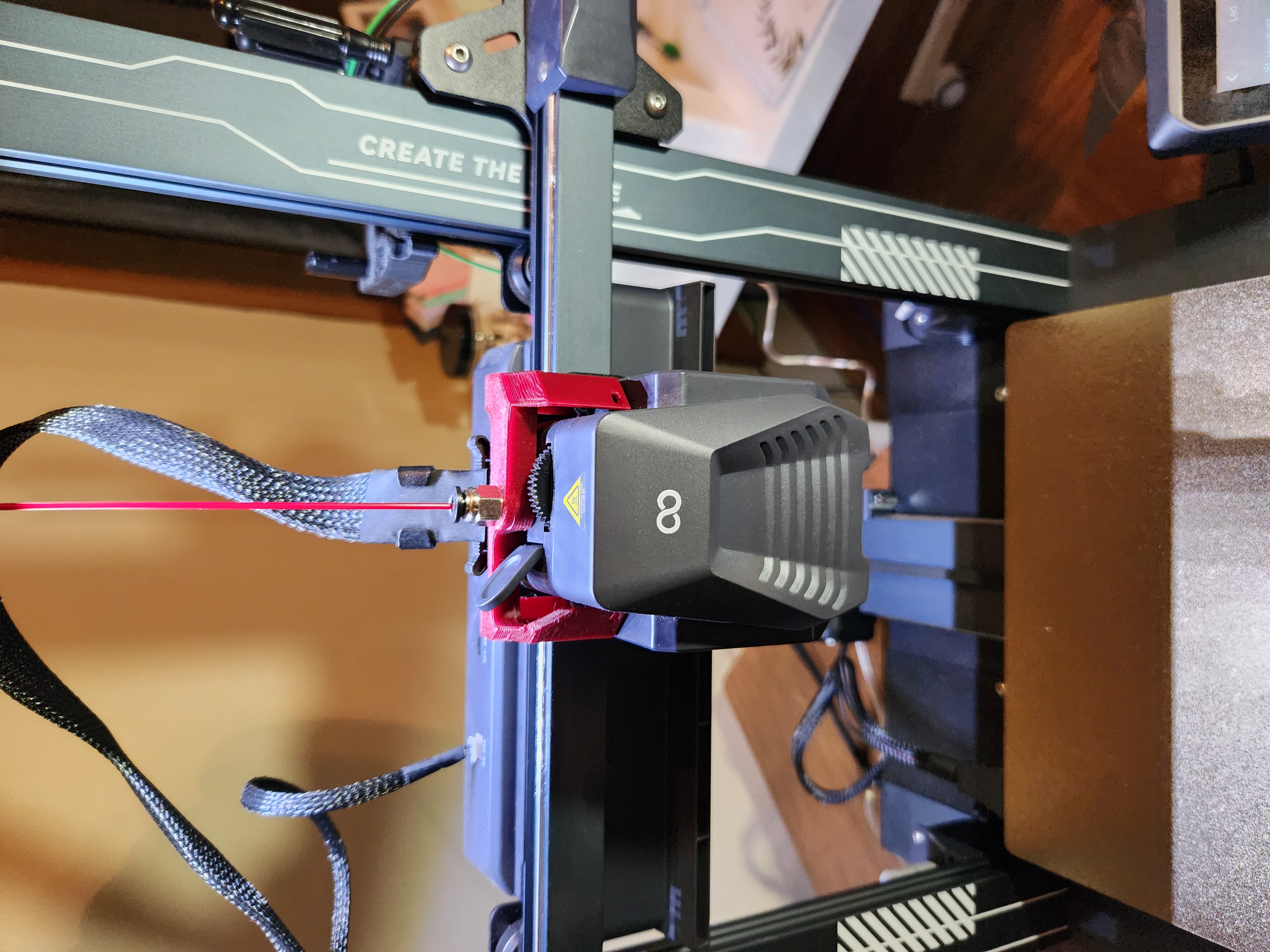 Elegoo Neptune 4 Pro Bowden Tube Adapter 3D model thumbnail