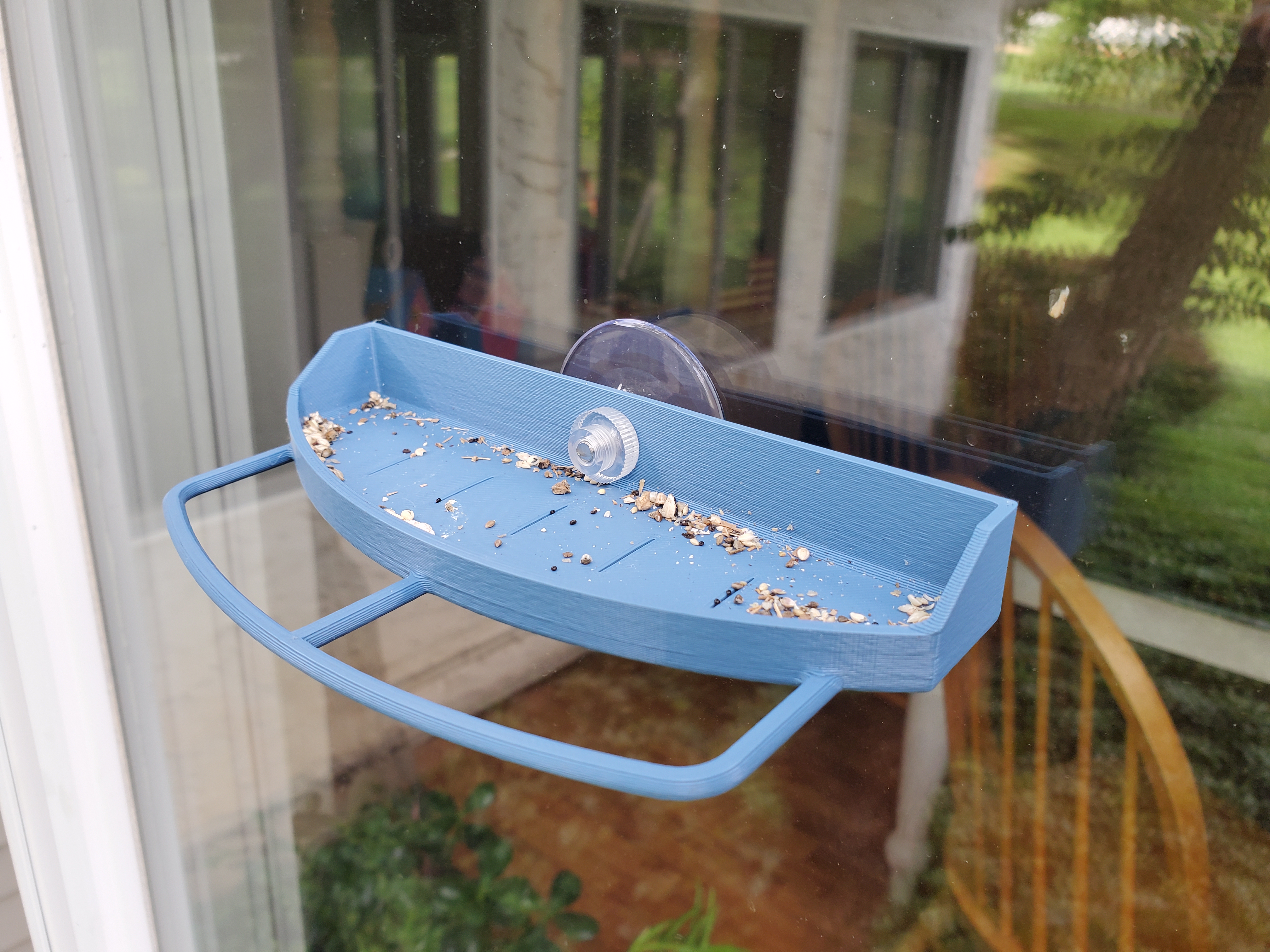 Window Bird Feeder #2 (FreeCAD)