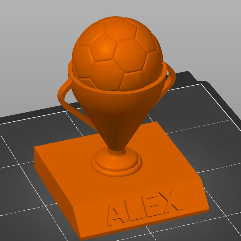 STL file TROFEO FUTBOL / soccer trophy ⚽・Model to download and 3D  print・Cults