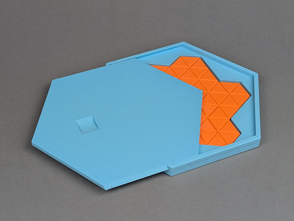 Miniatura 2 do modelo 3D Hexiamond  Puzzle