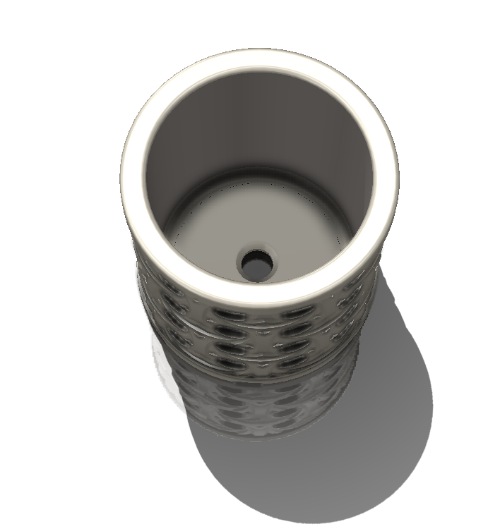 Miniatura 3 do modelo 3D Pattern planter pot