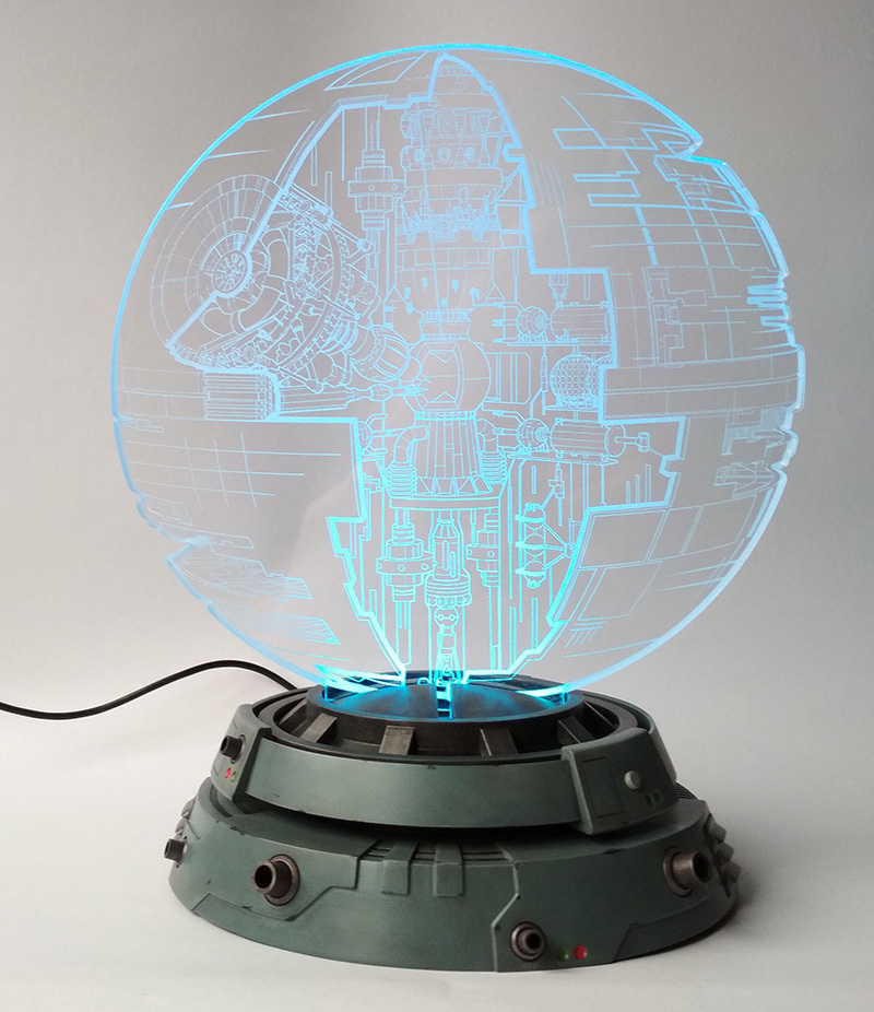 Death Star lamp Stand