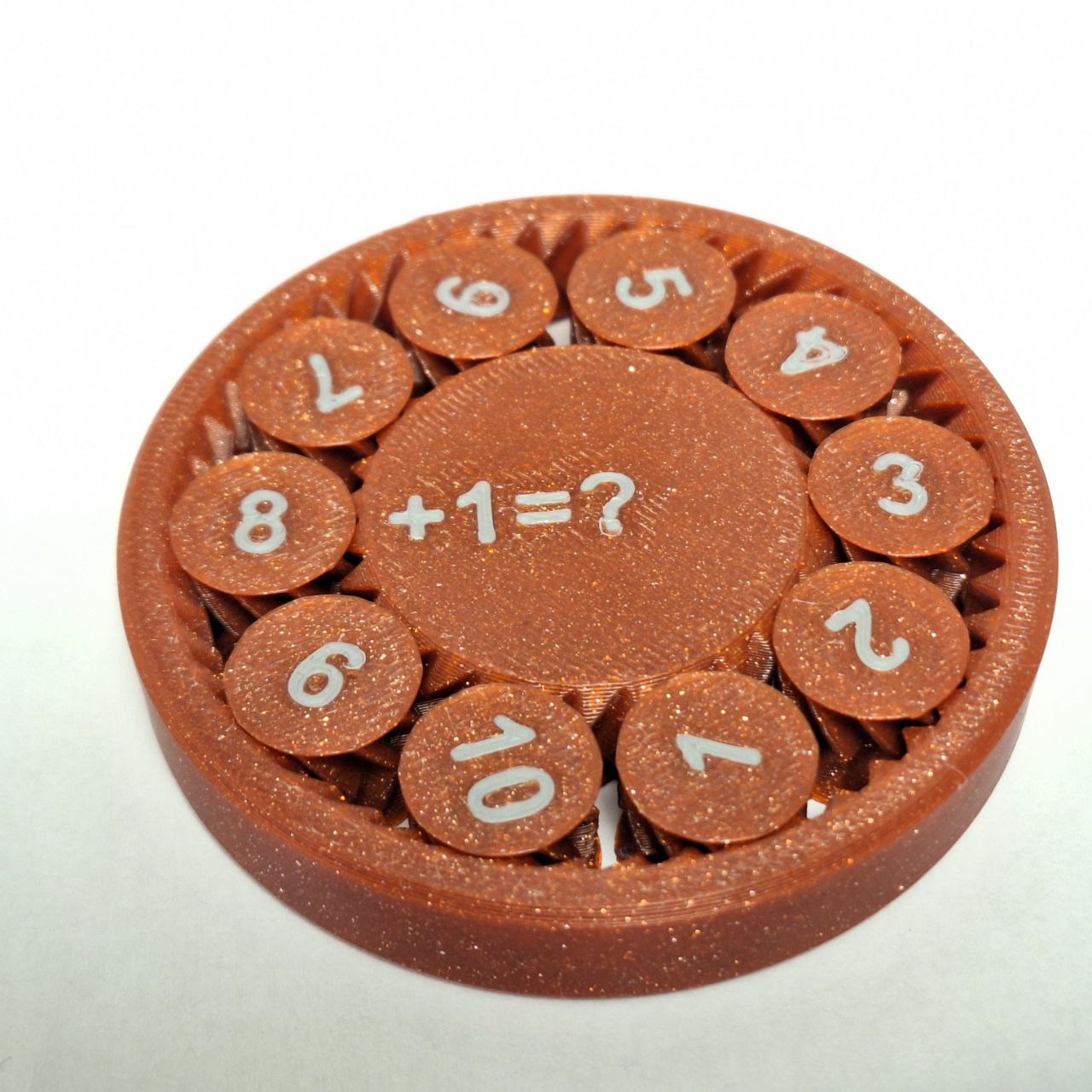 Planetary gear system for practicing math — miniatura 3