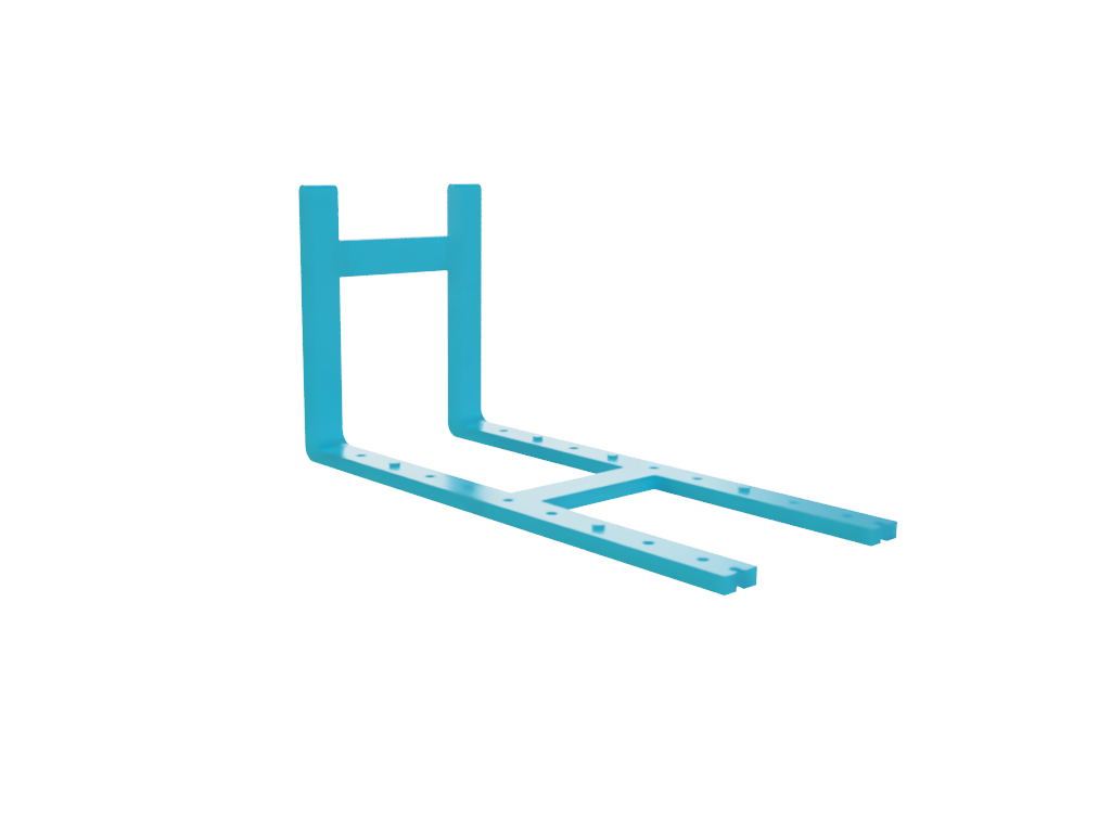 Modulární knižní zarážka, držák knih (modular bookend)